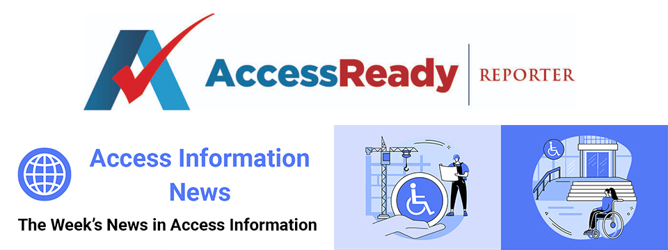 The Access Ready Reporter logo sits just above the Access Information News logo. Merger announcement. Access Ready Reporter to Merge With Access Information News On January 2nd, 2023. Everything You Need To Know.