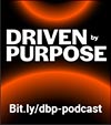 Driven By Purpose Podcast logo.