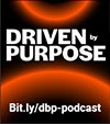 Driven By Purpose Podcast logo.