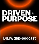 Driven By Purpose Podcast logo.